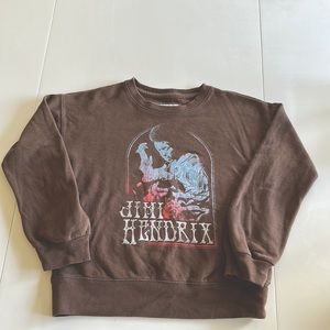 Abercrombie Kids Size 10 Jimi Hendrix Sweatshirt.  Great Condition!